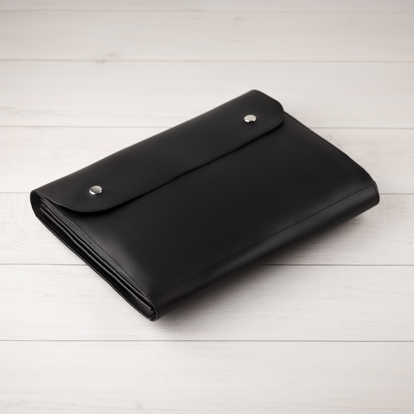 Leather File Folder, Accordian File Organizer, Leather Holder A4 for documents, Vertical Expanding Folder