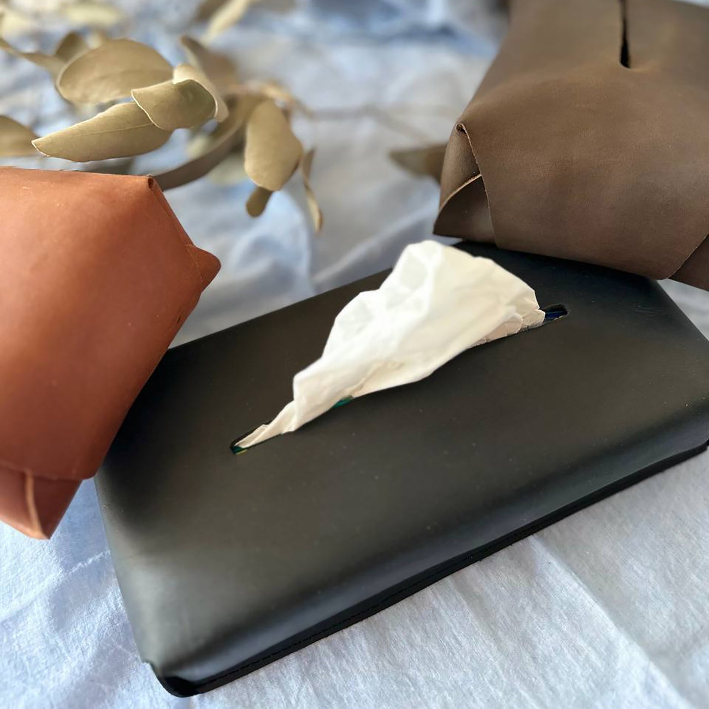 Leather Tissue Box, Car Tissue Case Holder, Leather Tissue Holder, Backseat Napkin Case for Car, WEDDING Gift
