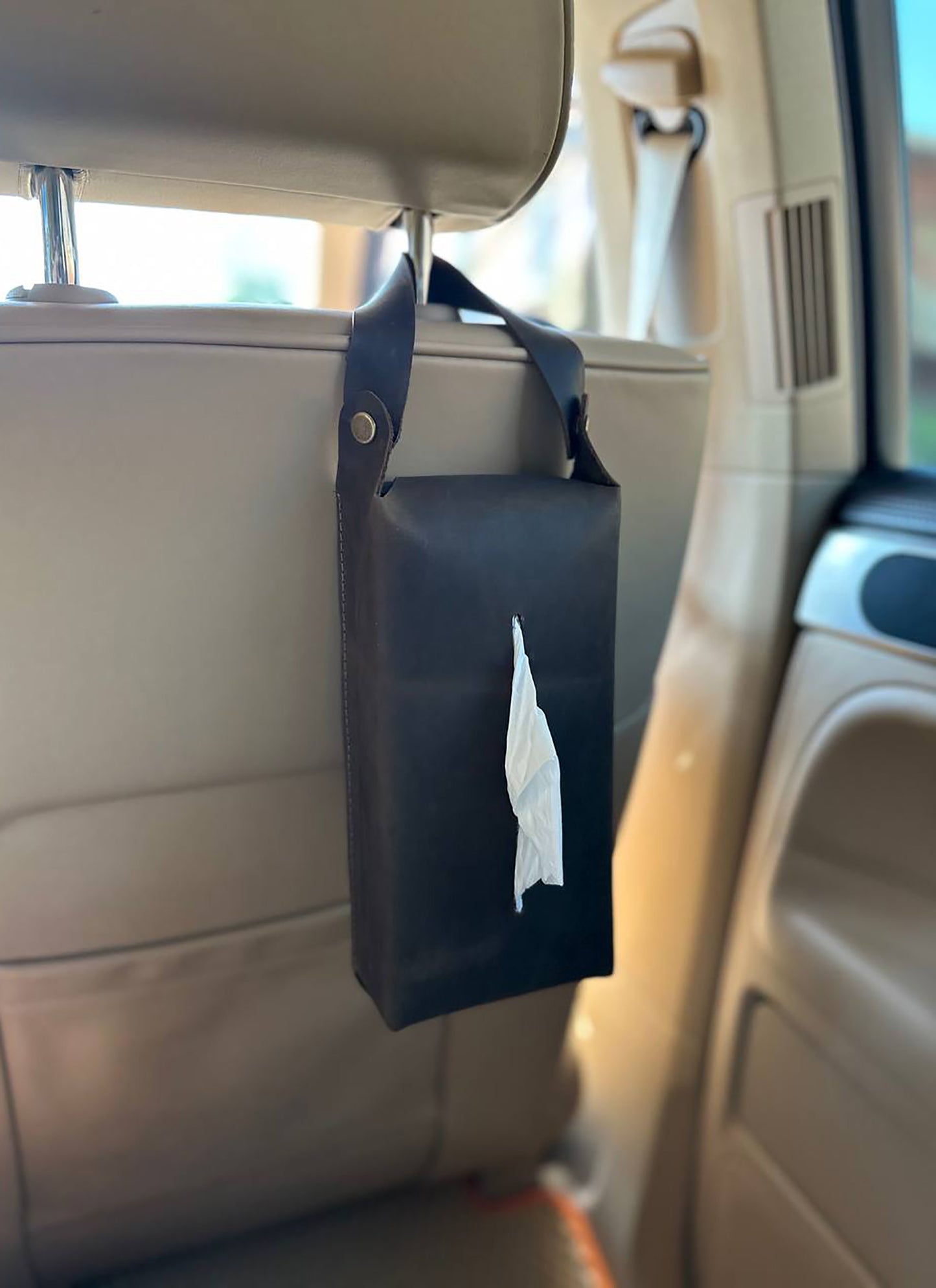 Leather Tissue Box, Car Tissue Case Holder, Leather Tissue Holder, Backseat Napkin Case for Car, WEDDING Gift