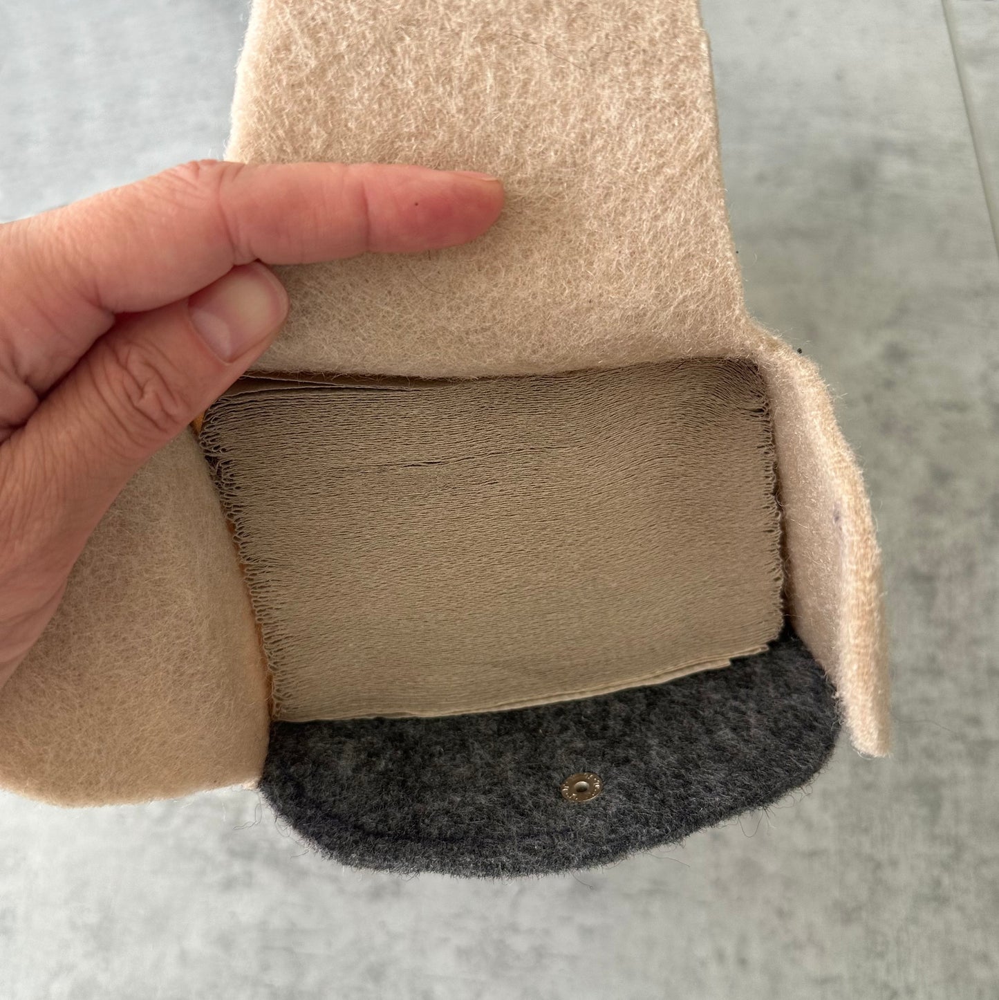 Tissue Box Felt Holder, Tissue Box Cover, 7th anniversary WEDDING Gift