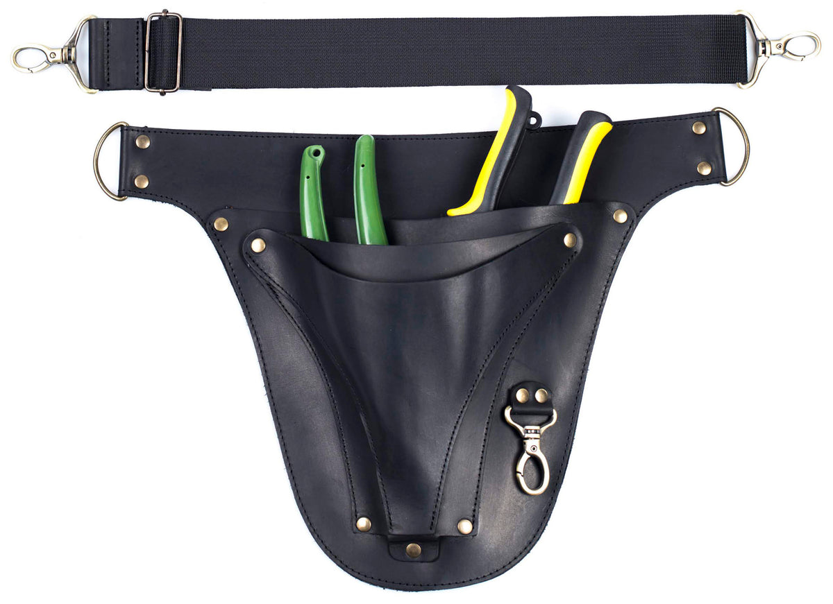 Leather Tool Belt for Farmer Florist Gardener Bag Holder