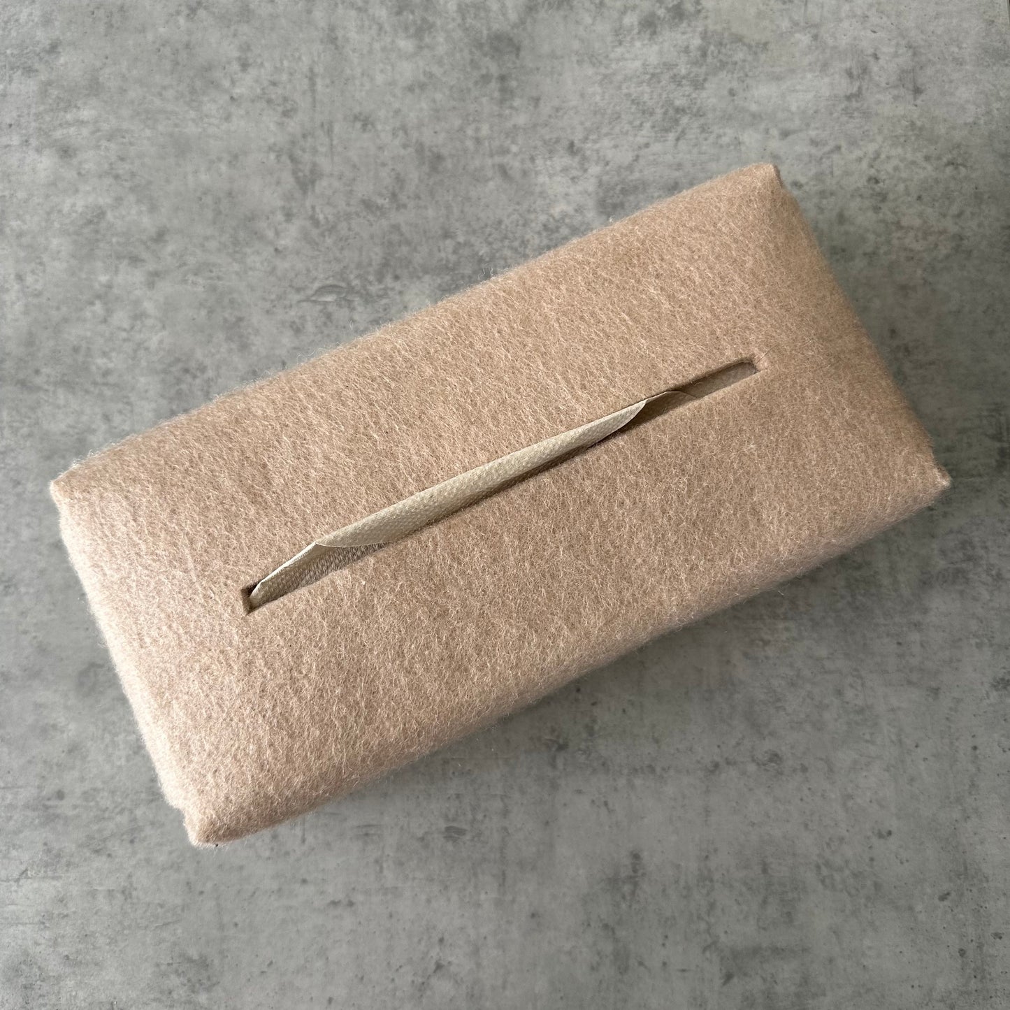 Tissue Box Felt Holder, Tissue Box Cover, 7th anniversary WEDDING Gift
